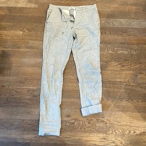 Taylor Stitch Easy Pant in Olive Herringbone